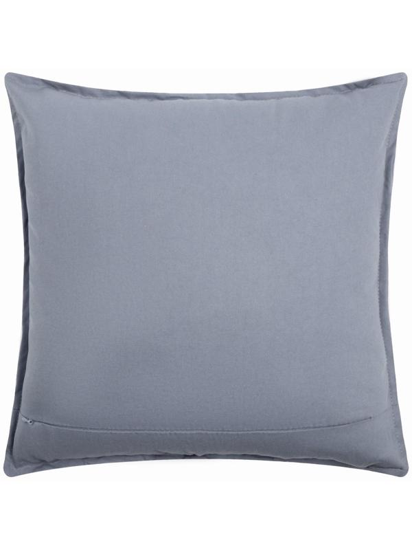 Подушка Этель, 45х45+1 см, синий, 100% хлопок