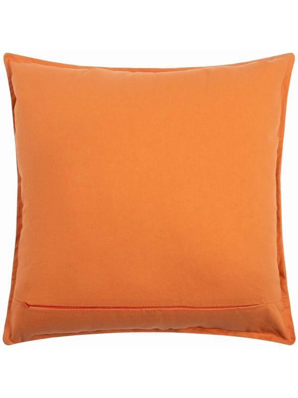 Подушка Этель, 45х45+1 см, оранжевый, 100% хлопок