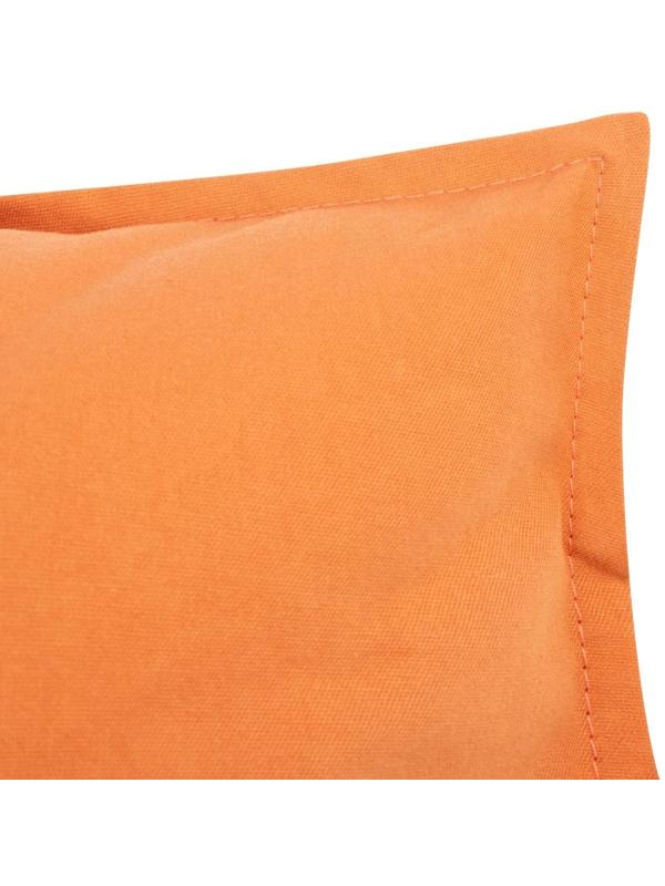 Подушка Этель, 45х45+1 см, оранжевый, 100% хлопок