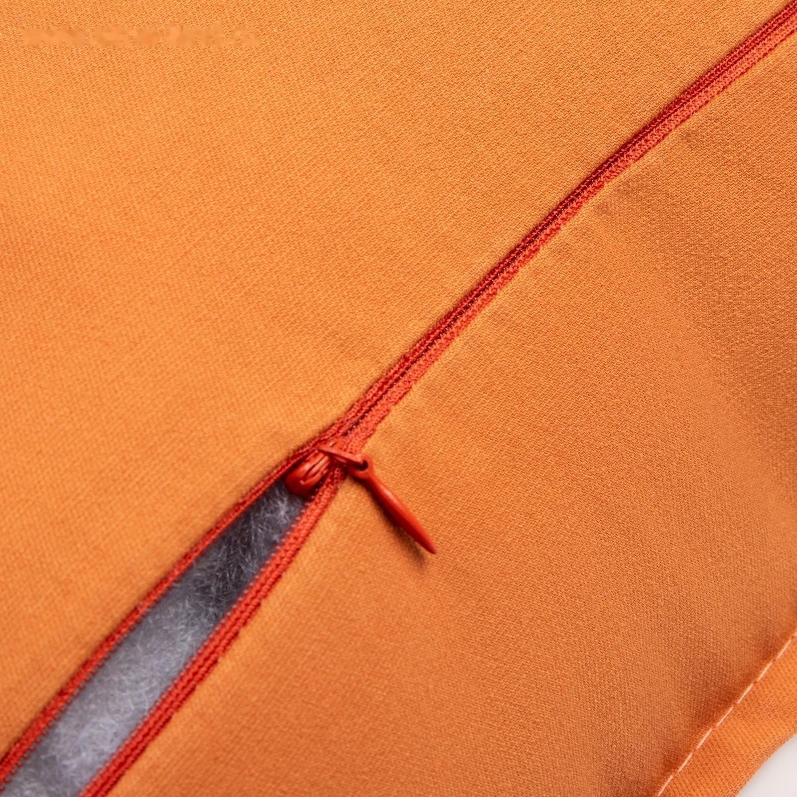 Подушка Этель, 30х50+1 см, оранжевый, 100% хлопок