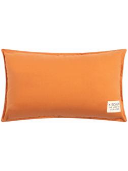 Подушка Этель, 30х50+1 см, оранжевый, 100% хлопок
