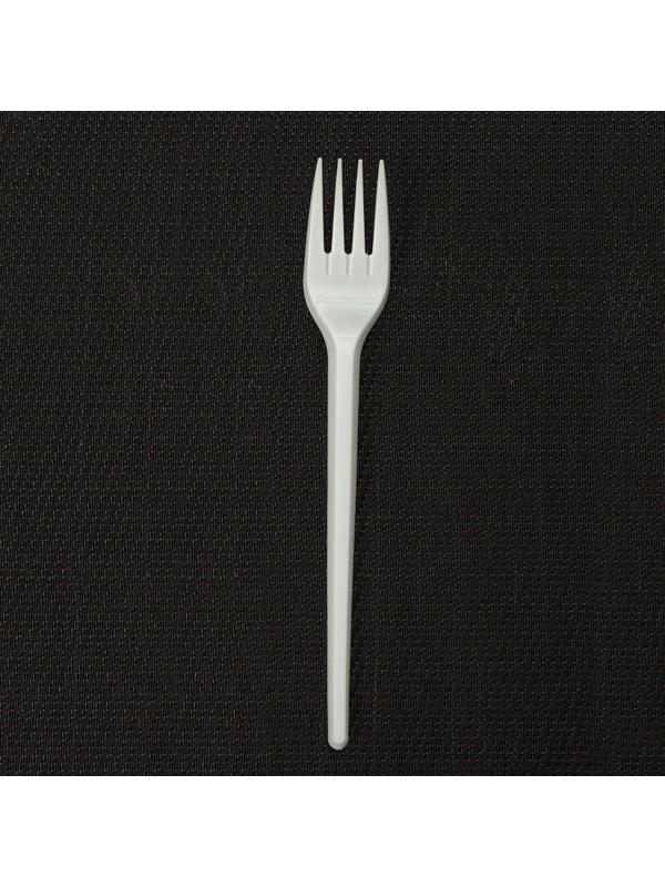 Набор одноразовой посуды на 6 персон Не ЗАБЫЛИ! «Пикник», тарелки d=20,5 см, стаканы 200 мл, вилки, цвет белый