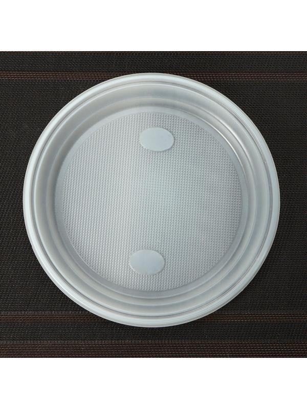 Набор одноразовой посуды на 6 персон Не ЗАБЫЛИ! «Пикник», тарелки d=20,5 см, стаканы 200 мл, вилки, цвет белый