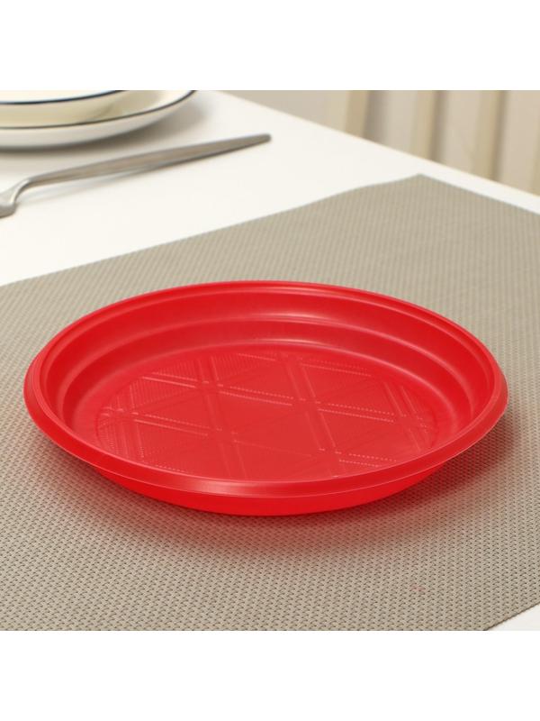 Набор одноразовой посуды Не ЗАБЫЛИ! «Светофор», тарелки d=20,5 см, d=17 см, стаканы, вилки, ножи, салфетки