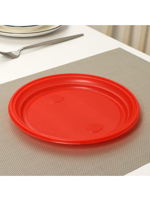 Набор одноразовой посуды Не ЗАБЫЛИ! «Светофор», тарелки d=20,5 см, d=17 см, стаканы, вилки, ножи, салфетки