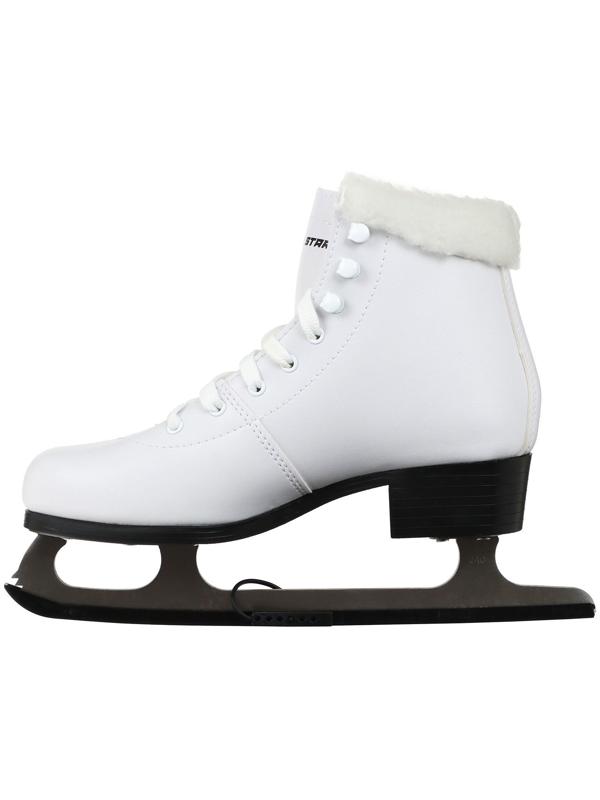 Коньки фигурные Winter Star с мехом, искусственная кожа, размер 31