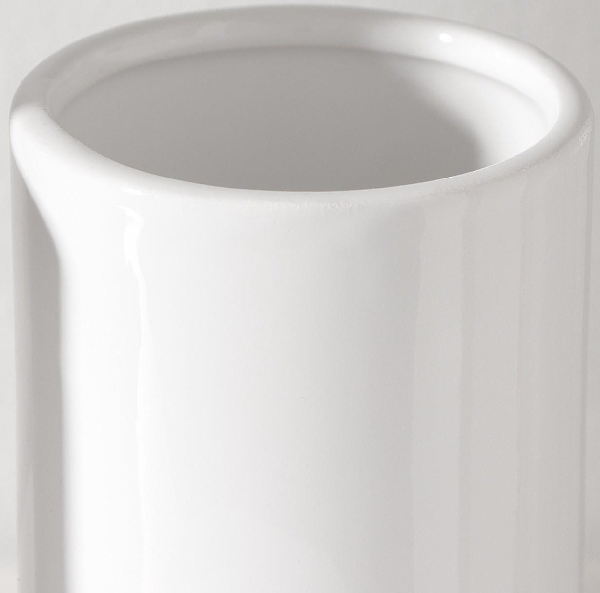 Набор аксессуаров для ванной комнаты SAVANNA «Джуно», 3 предмета (мыльница, дозатор для мыла 280 мл, стакан), цвет белый