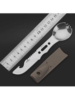 Устройство многофунциональное туристическое, 8в1, микс