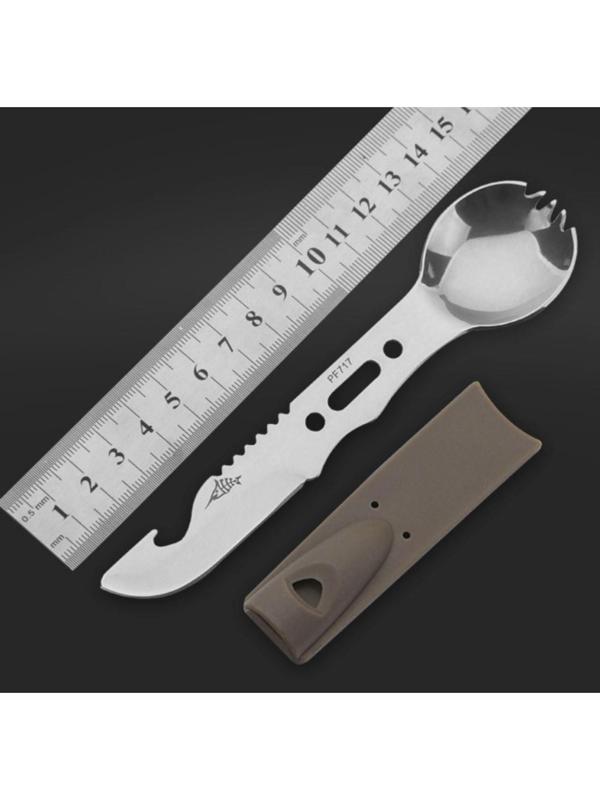 Устройство многофунциональное туристическое, 8в1, микс