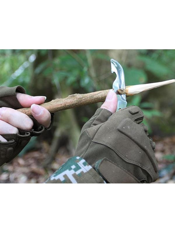 Устройство многофунциональное туристическое, 8в1, микс