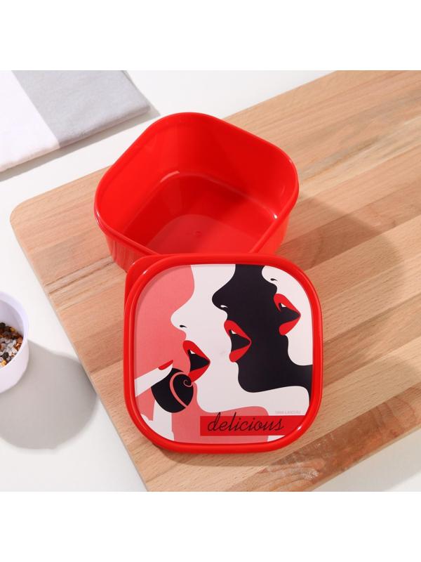 Ланч-бокс Delicious, квадратный, 700 мл