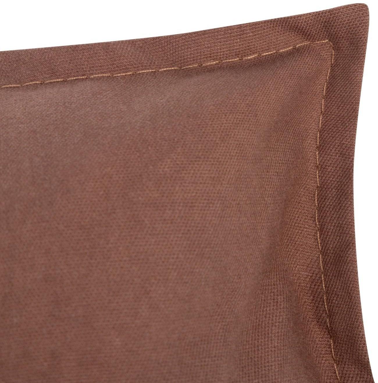 Подушка Этель, 45х45+1 см, коричневый, 100% хлопок