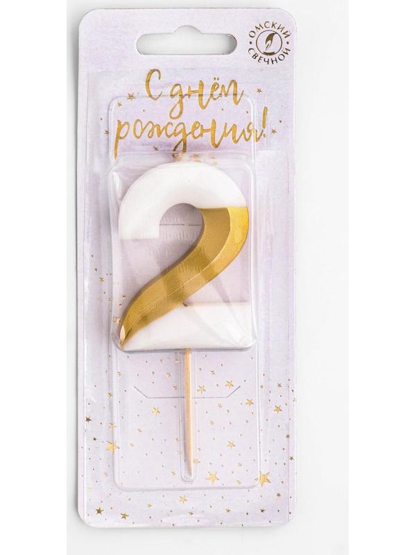 Свеча для торта на шпажке 