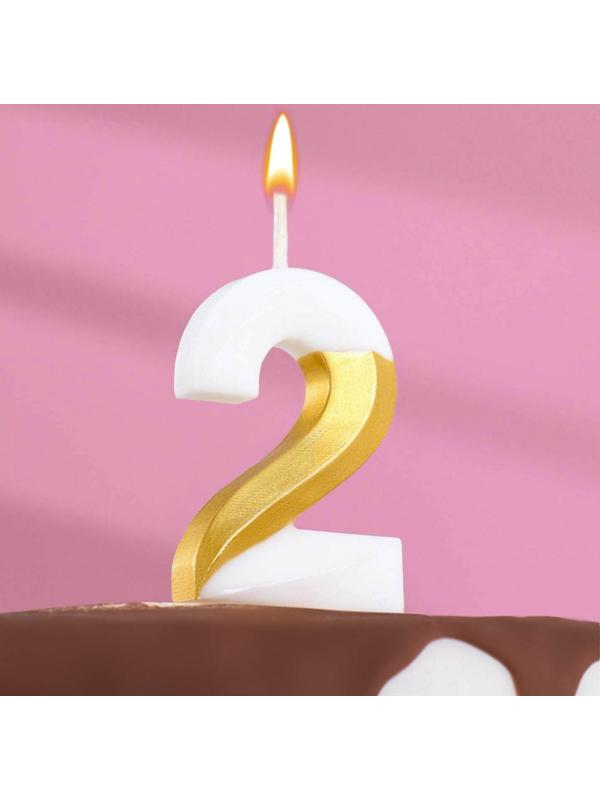 Свеча для торта на шпажке 