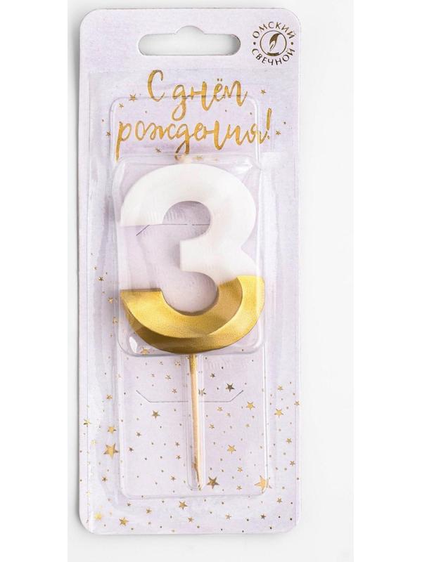 Свеча для торта на шпажке 