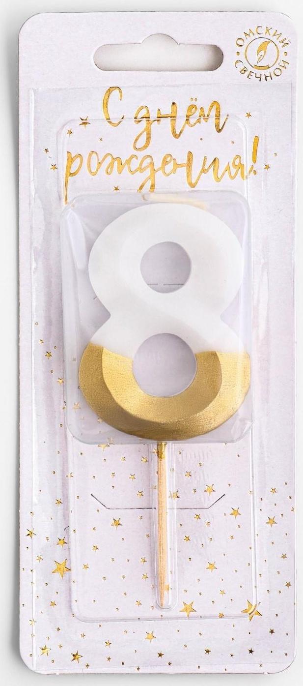 Свеча для торта на шпажке 