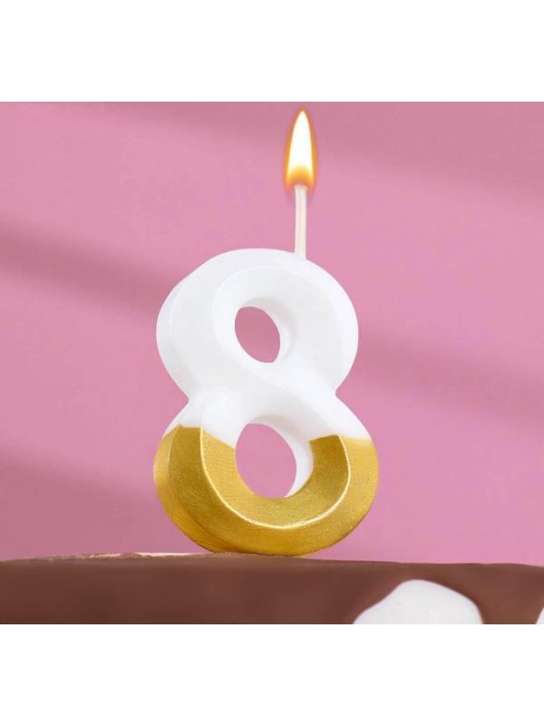 Свеча для торта на шпажке 