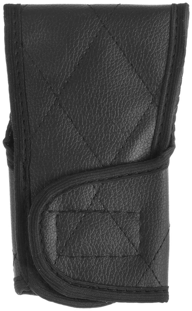 Чехол АКПП, экокожа, чёрный