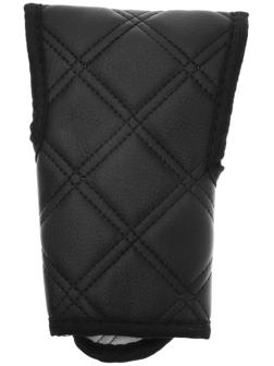 Чехол АКПП, экокожа, чёрный