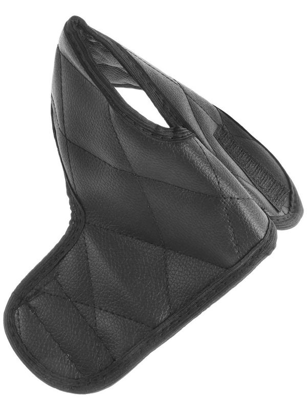 Чехол АКПП, экокожа, чёрный