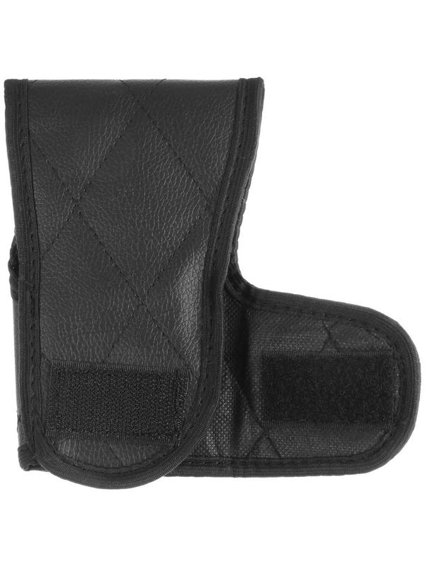 Чехол АКПП, экокожа, чёрный