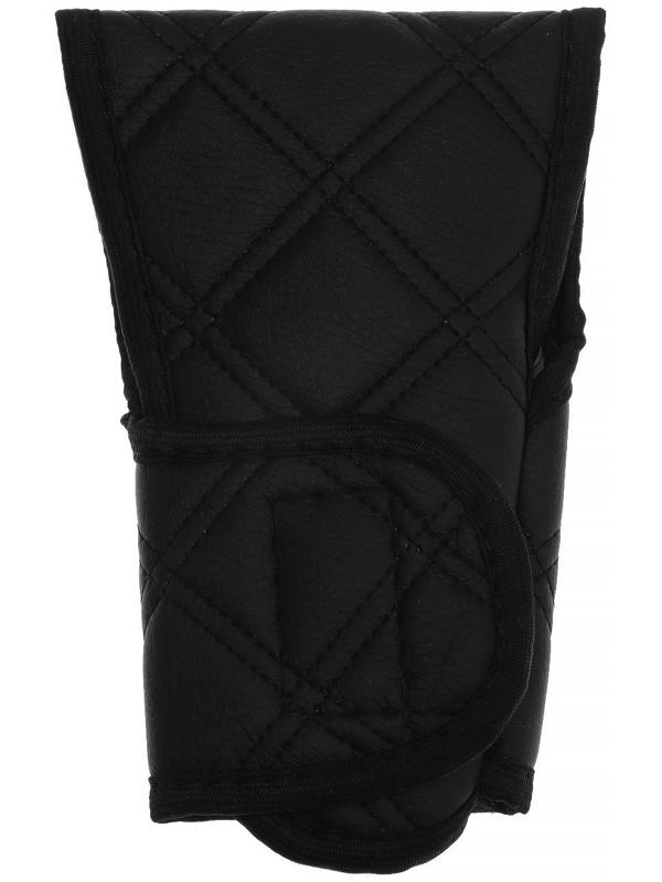 Чехол АКПП, экокожа, чёрный