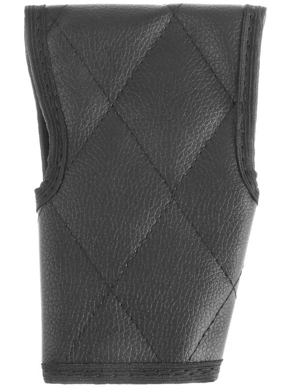 Чехол АКПП, экокожа, чёрный