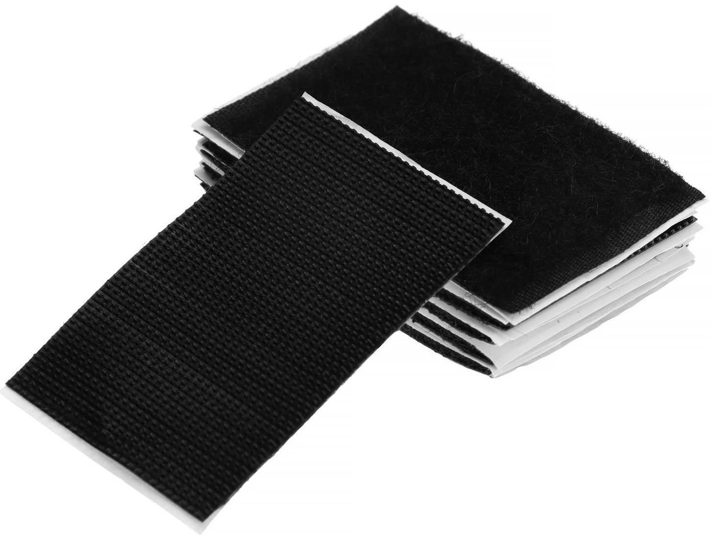 Липучка для крепления ковриков в автомобиль, 6×4 см, набор 5 шт