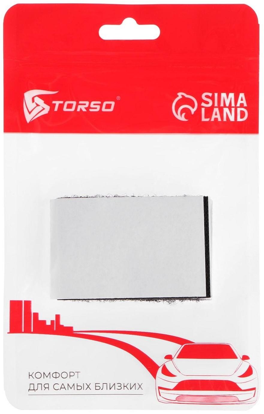 Липучка для крепления ковриков в автомобиль, 6×4 см, набор 5 шт