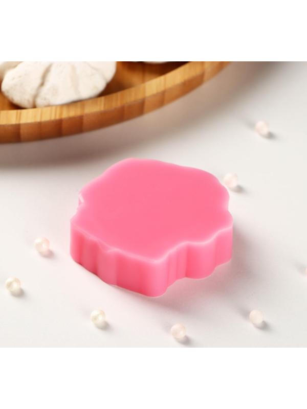 Силиконовый молд Доляна «Дикая роза», 5,5×5×1,5 см, цвет розовый