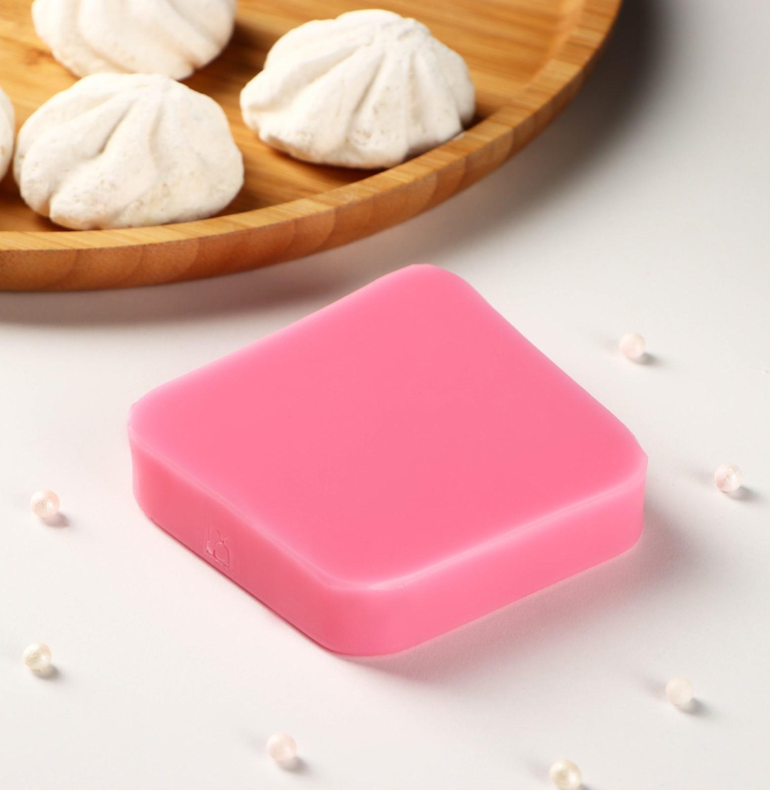 Силиконовый молд «Космос», 8×1,7 см, цвет розовый