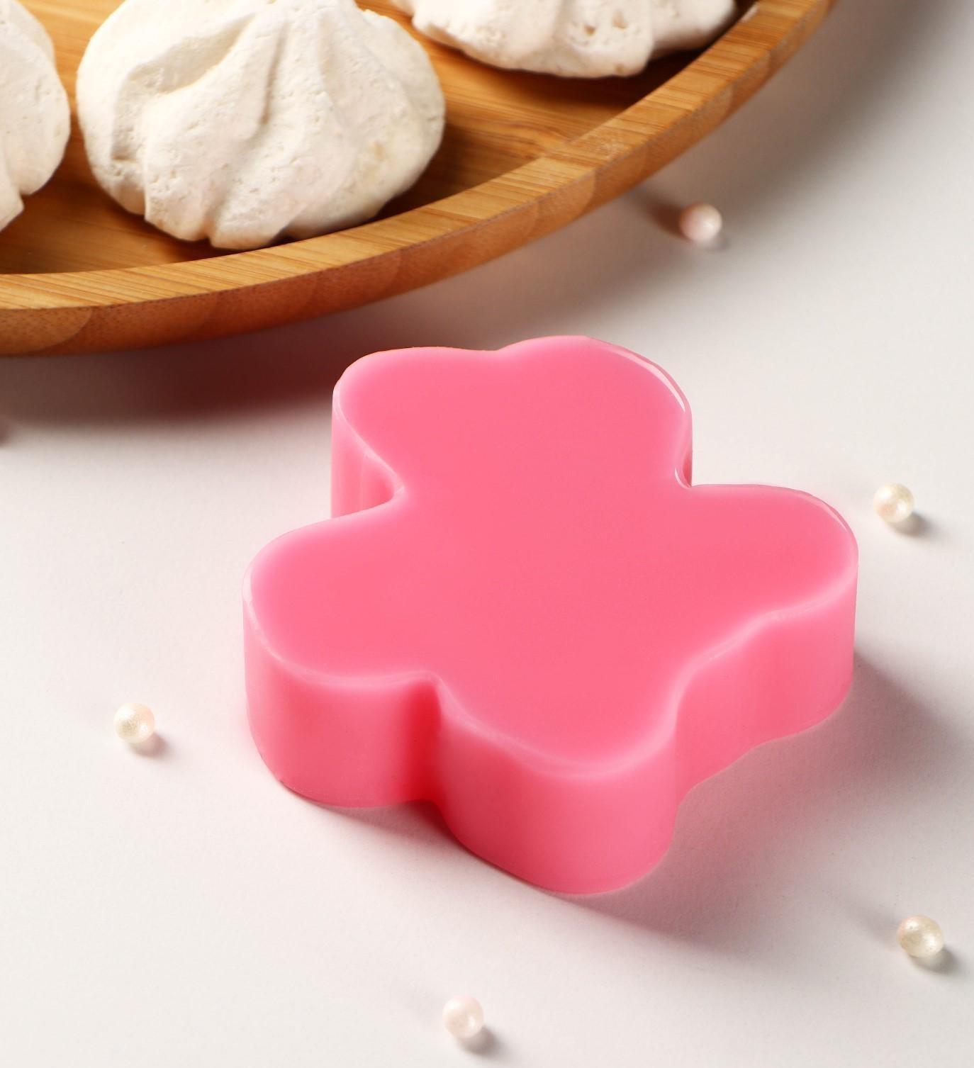 Силиконовый молд «Надувной пудель», 7×6,8×2 см, цвет розовый