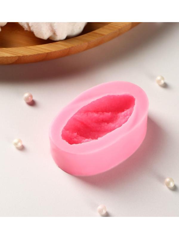 Силиконовый молд «Батон», 6×4×2 см, цвет розовый