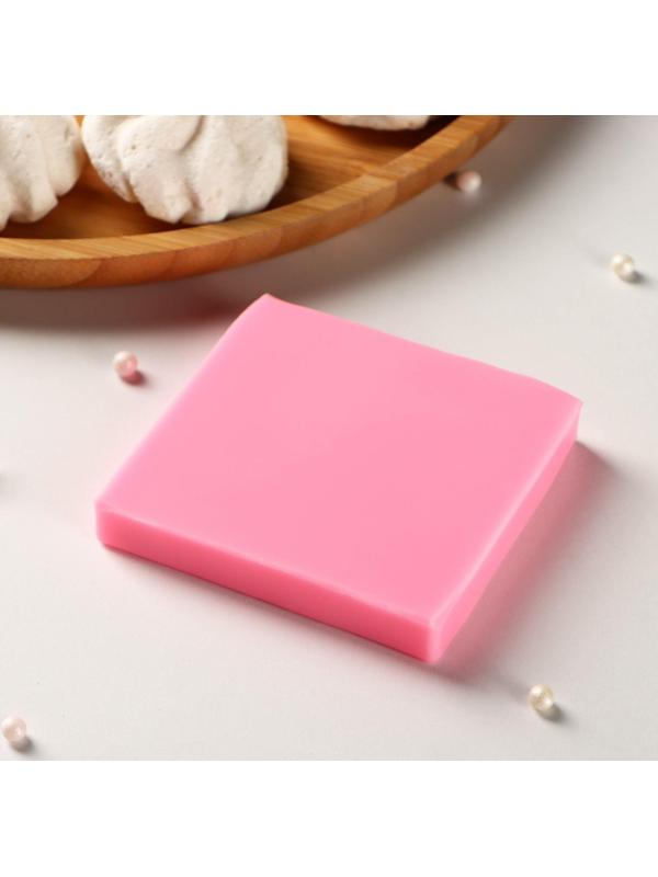 Силиконовый молд Доляна «Гильзы», 7,5×7,2×1,2 см, цвет розовый