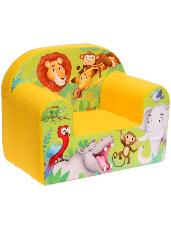 Мягкая игрушка-кресло «Африка», МИКС