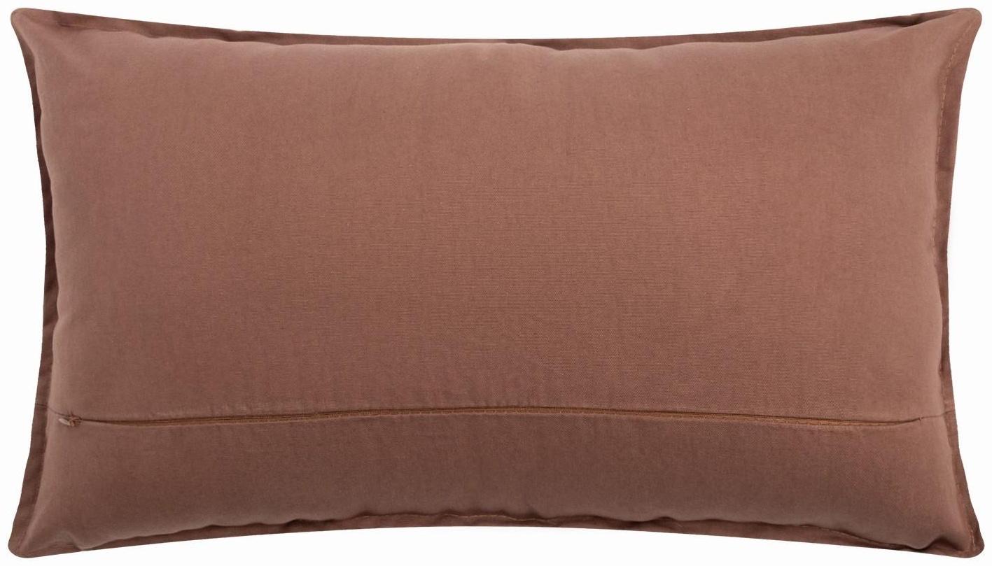 Подушка Этель, 30х50+1 см, коричневый, 100% хлопок