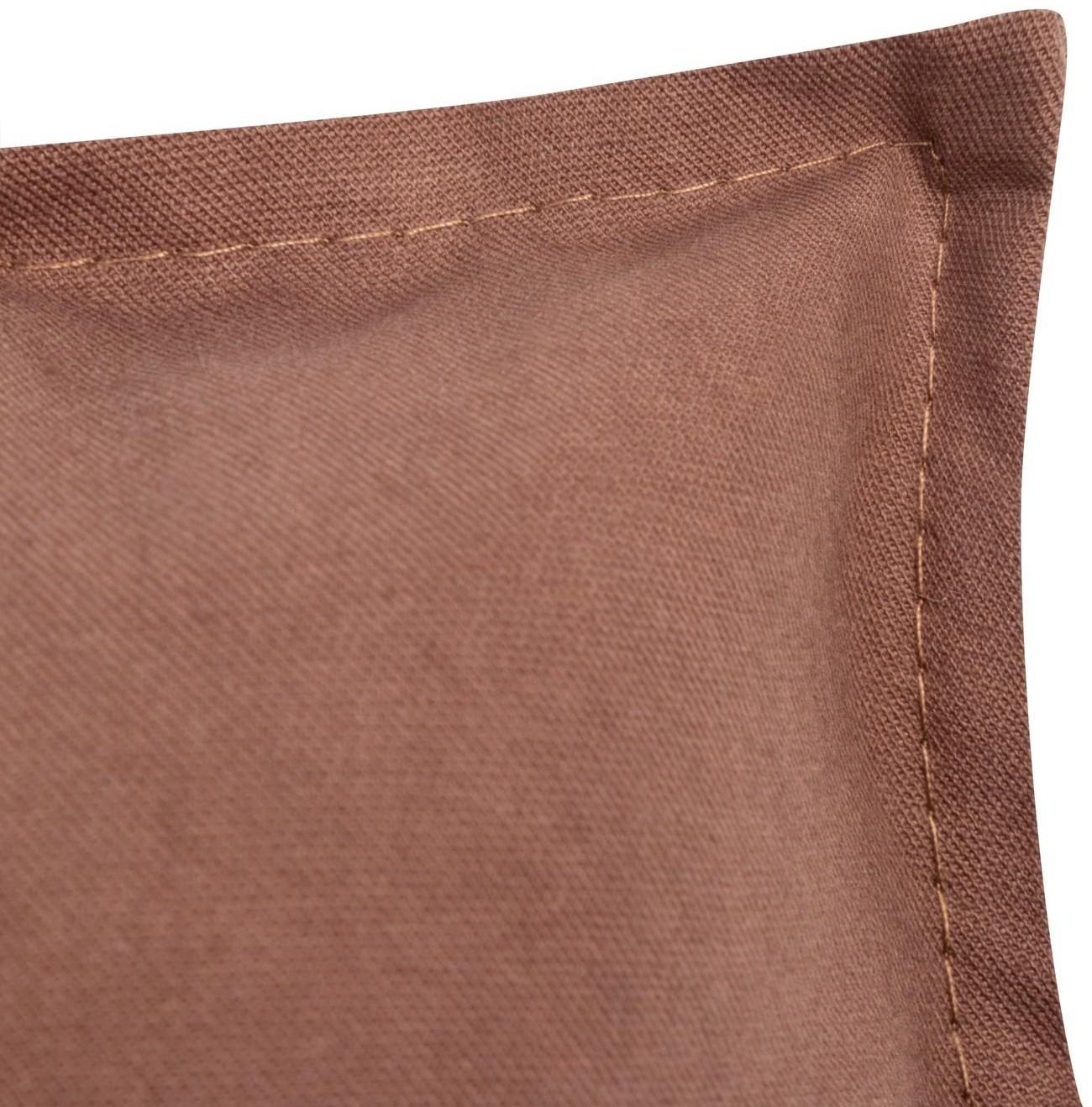 Подушка Этель, 30х50+1 см, коричневый, 100% хлопок