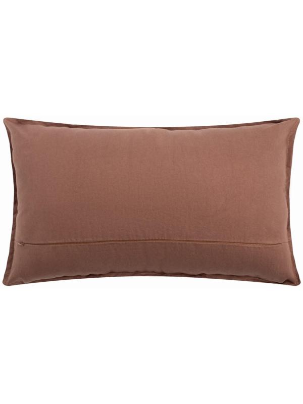 Подушка Этель, 30х50+1 см, коричневый, 100% хлопок