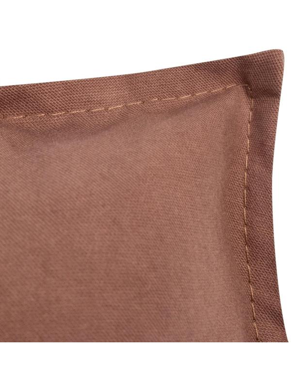 Подушка Этель, 30х50+1 см, коричневый, 100% хлопок