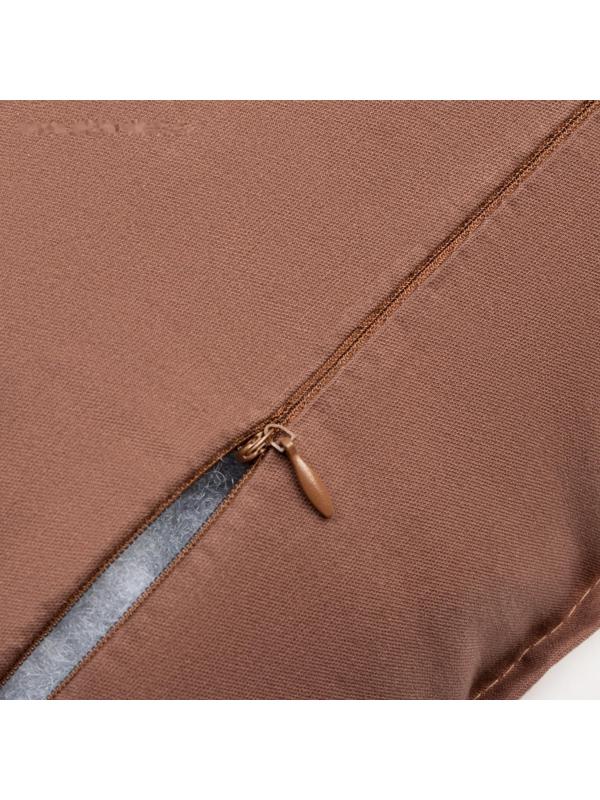 Подушка Этель, 30х50+1 см, коричневый, 100% хлопок