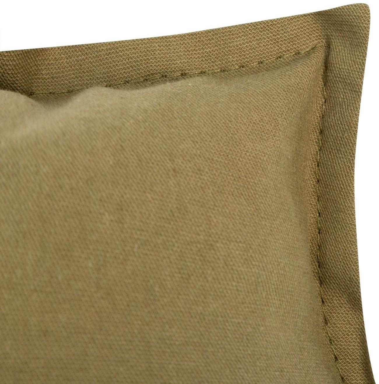 Подушка Этель, 30х50+1 см, зеленый, 100% хлопок