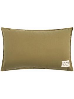 Подушка Этель, 30х50+1 см, зеленый, 100% хлопок