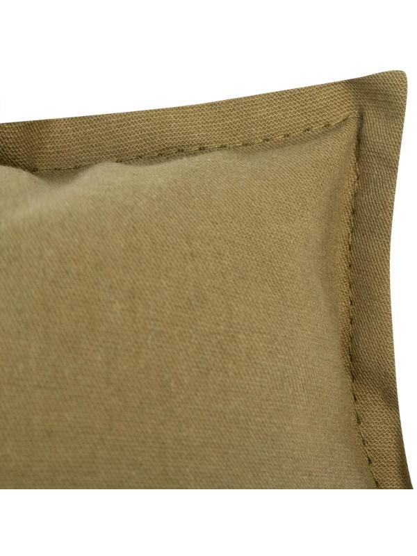 Подушка Этель, 30х50+1 см, зеленый, 100% хлопок