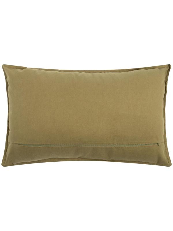 Подушка Этель, 30х50+1 см, зеленый, 100% хлопок