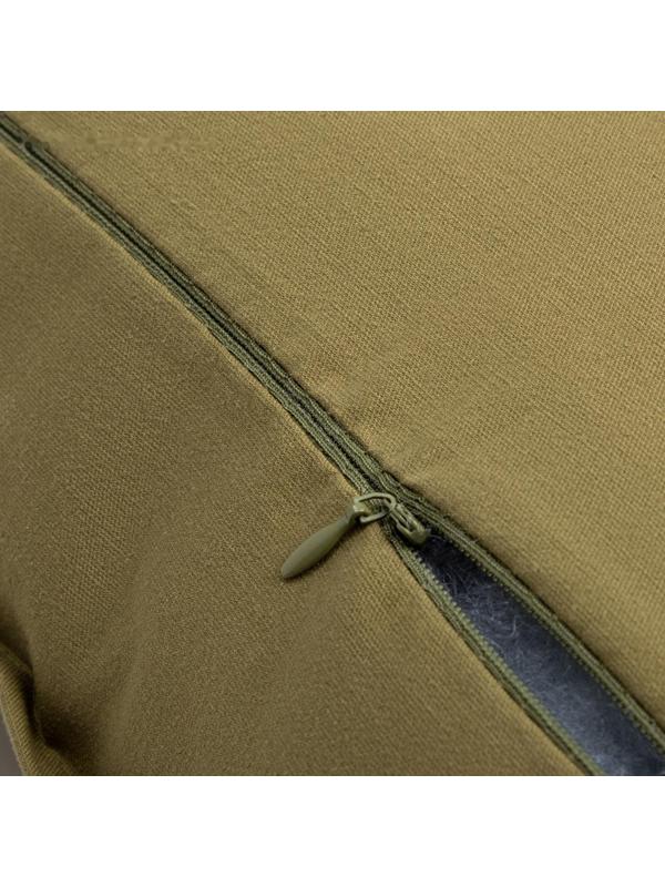 Подушка Этель, 30х50+1 см, зеленый, 100% хлопок