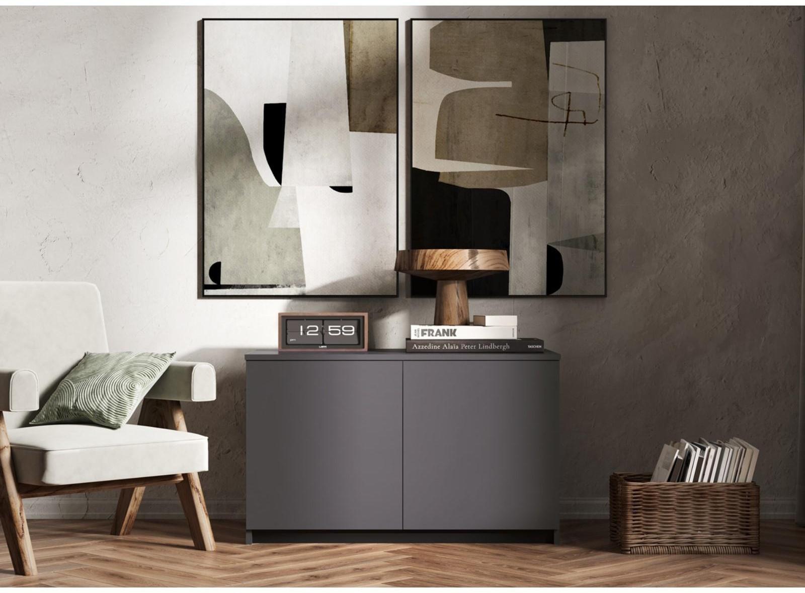 Тумба Мори 904х504х550 графит