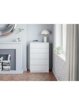 Комод Мори 704х404х1120 белый