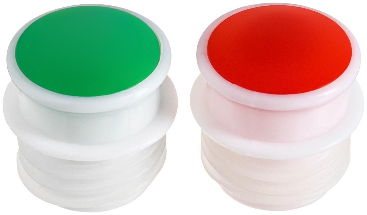 Пробка для термоса со стеклянной колбой на 2 л , 4 х 4 см, микс