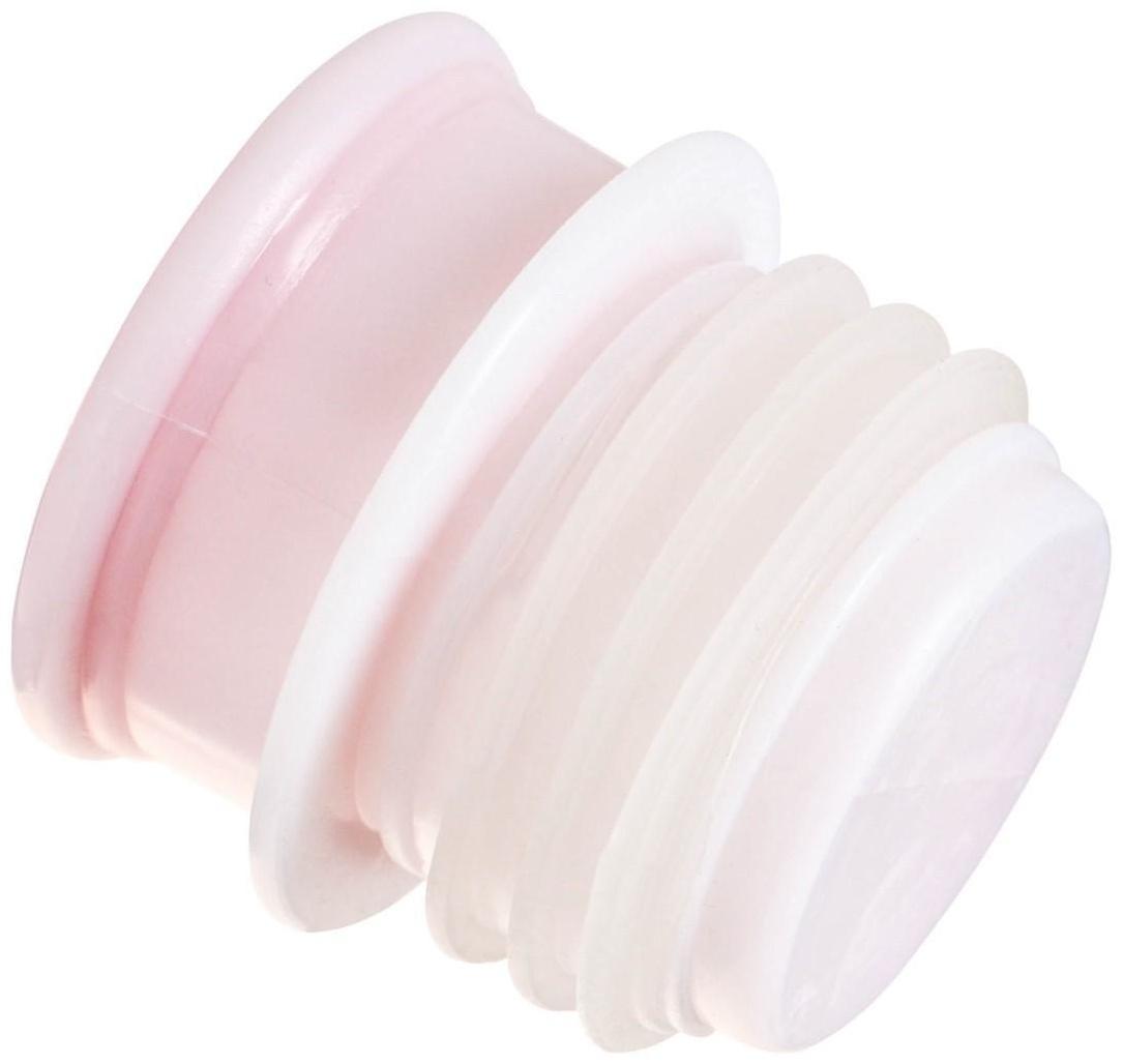 Пробка для термоса со стеклянной колбой на 2 л , 4 х 4 см, микс