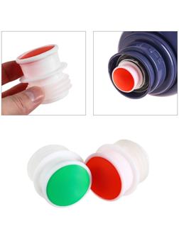 Пробка для термоса со стеклянной колбой на 2 л , 4 х 4 см, микс